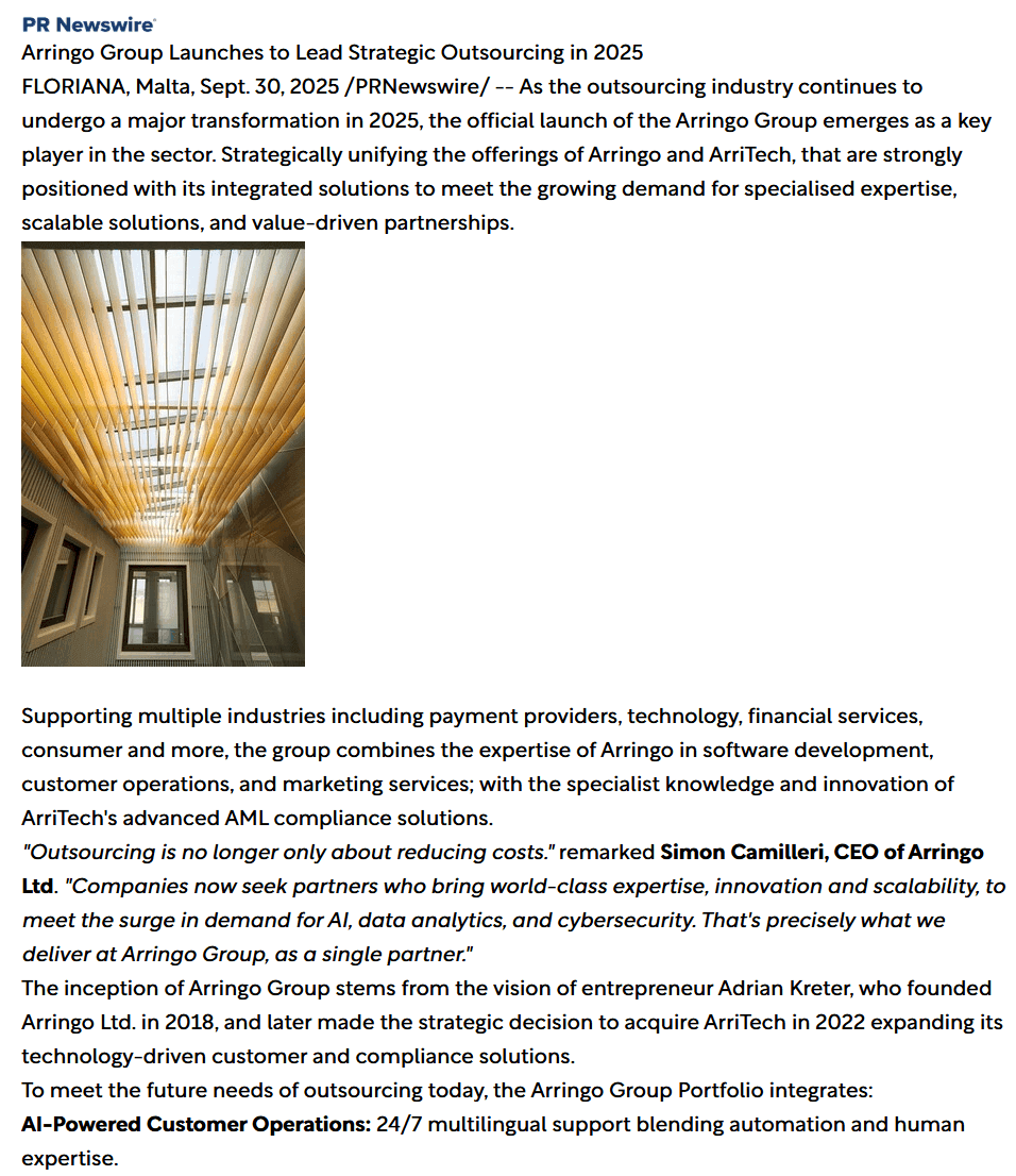 News Fintech Magazine Article